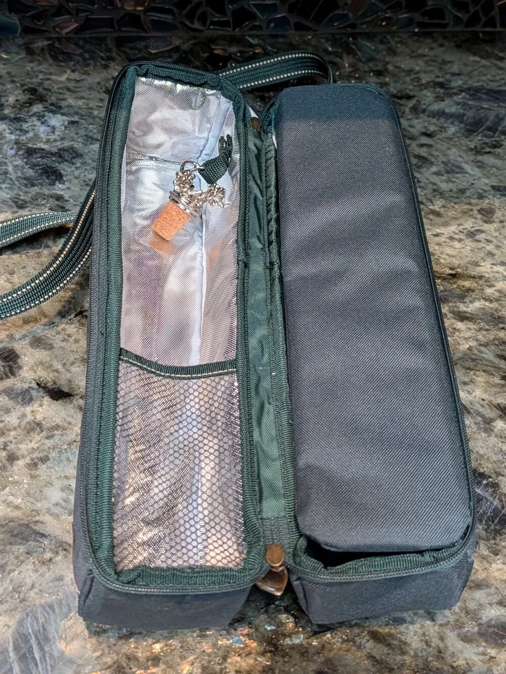 Vintage wine carrying